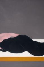 אשה בהריון שוכבת, שמן על בד, 130/80, 2012