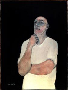 קרח, שמן על דיקט, 120/160, 1998